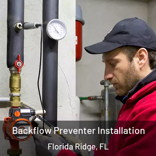  Backflow Preventer Installation Florida Ridge, FL