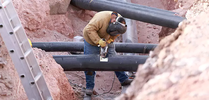 Cast Iron Sewer Pipe Replacement in Florida Ridge